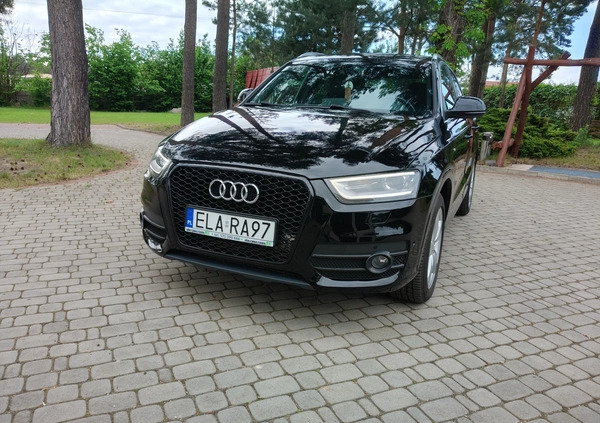 Audi Q3 cena 57900 przebieg: 137500, rok produkcji 2015 z Lubliniec małe 742